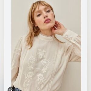 Reformation Emme blouse, medium